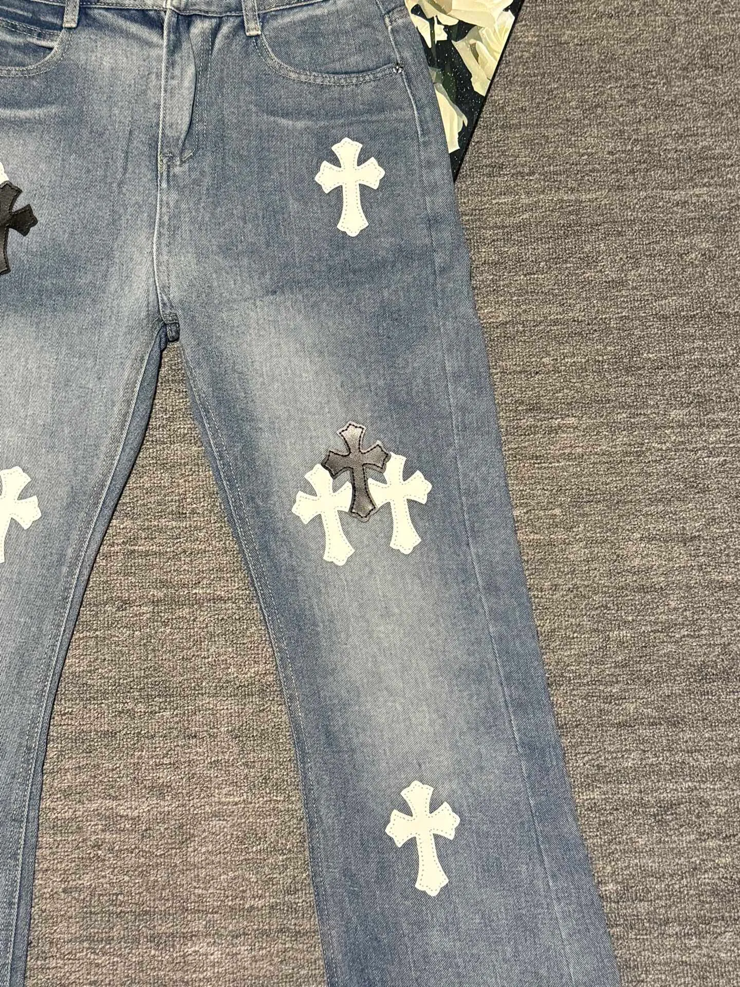 100 Chrome Hearts & CH Series ， 。 ， ， ， ， ， ， ！ ， ， ！！！ 、 Same Style Size：28 30 32 34